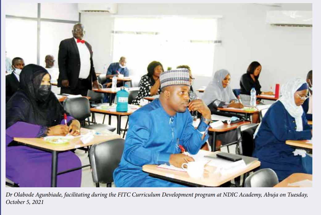 Prof. Olabode Agunbiade - NDIC Academy Workshop